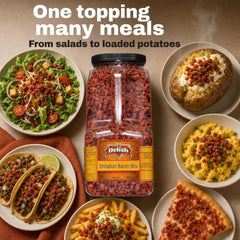 Its Delish Imitation Bacon Bits 4 Lbs Bulk Gallon Jug,
