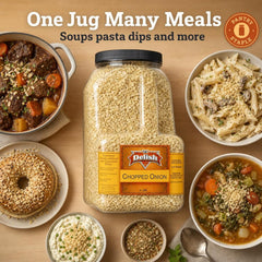Dried Chopped Onion Gallon Jug