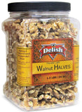 PREMIUM RAW WALNUTS HALVES 24 OZ Jumbo Jar