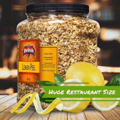 Lemon Peel Pieces 24 Oz Jumbo Container