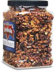 Glazed Walnuts 30 Oz Jumbo Container