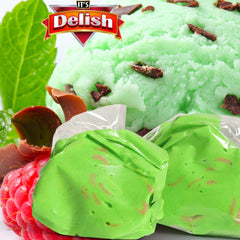 Mint Chocolate Chip Taffy Candy Chews 18 Oz Jumbo Jar