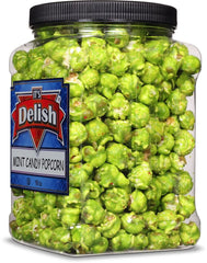 Mint Candy Popcorn 16 Oz Jumbo Reusable Container