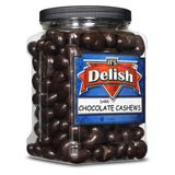 Dark Chocolate Cashews 3 LBS Jumbo Container