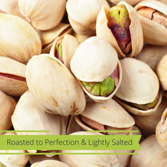 Roasted Salted Pistachios 1.6 LBS Jumbo Jar