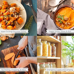 Sweet Potato Dices  24 Oz Jumbo Container