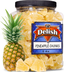 Dried Pineapple Chunks 2.5 Jumbo Container
