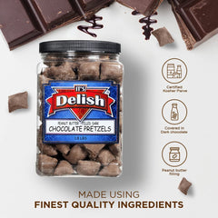 Chocolate Peanut  Pretzels 1.8 LBS Jumbo