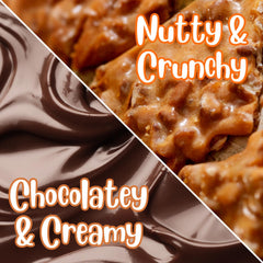 Gourmet Dark Chocolate Covered Peanut Brittle Gift Box  16 Oz
