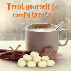 White Chocolate Espresso Beans, 3 Lbs Jumbo Reusable