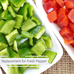 Red & Green Bell Peppers Mix — Restaurant Gallon Size