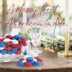 Patriotic Jordan Almonds Medley — Bulk Bag