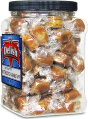 Vanilla Caramel Taffy 18 OZ Jumbo Jar