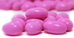 Pink Jordan Almonds 3.5 lbs Jumbo Container