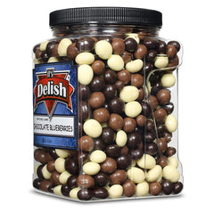 Chocolate Blueberries Medley 3 LBS Jumbo Reusable Container