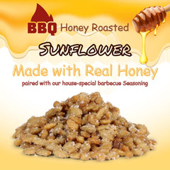 BBQ Honey Roasted Sunflower Seeds 2.4 LBS Jumbo Container
