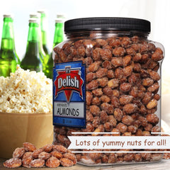 Honey Roasted Almonds 2.5 LBS Jumbo Container