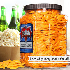 Oriental Chili Bits Rice Crackers 26 OZ Jumbo Container