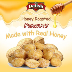 Honey Roasted Peanuts 36 Oz  Jumbo Container