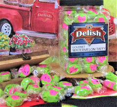 Watermelon Taffy Chews 18 Oz Jumbo Jar