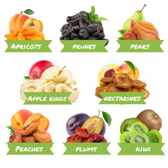 Mixed Fruit with Prunes 2 lbs  Jumbo Container Jar