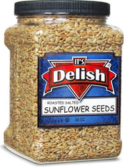 Roasted Salted Sunflower Seeds 38 Oz Jumbo Jar