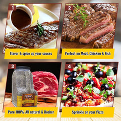 Ground Black Pepper 5 LB Gallon Size Container Jug