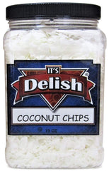 Coconut Chips  Unsweetened 15 Oz Jumbo  Jar