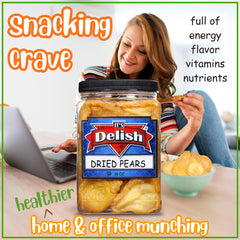 Dried Pears 38 Oz Jumbo Container