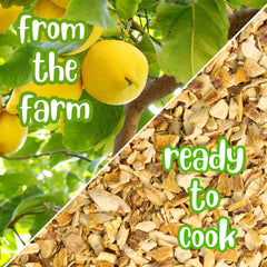 Lemon Peel Pieces 24 Oz Jumbo Container