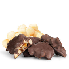 Milk Chocolate Caramel Peanut Cluster Red Gift Box - by It's Delish | 12 OZ Milk Chocolate Covered Nuts with Carmel Clusters