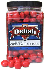 Red Chocolate Cherries 3 lbs Jumbo Jar