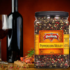 Whole Peppercorn Medley 30 Oz Jumbo Container