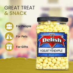 Yogurt Pineapple Dices 3 LBS Jumbo Jar