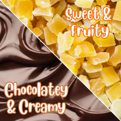 Dark Chocolate Dried Pineapple Bits
