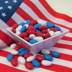 Patriotic Jordan Almonds Medley — Bulk Bag