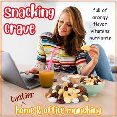 Deluxe Trail Mix with Greek Yogurt Chocolate Fruit and Nuts