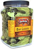 DRIED WHOLE BAY LEAVES 3.5 OZ JUMBO CONTAINER