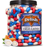 Patriotic Jordan Almonds Medley 3.5 lbs Jumbo Container