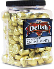 Chocolate Creme Mints 3 LBS Jumbo Container
