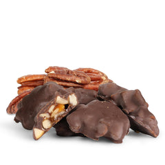 Milk Chocolate Caramel Peanut Cluster Red Gift Box - by It's Delish | 12 OZ Milk Chocolate Covered Nuts with Carmel Clusters | Christmas Gifts Box of Chocolates Candy Nut Turtles β Kosher Dairy