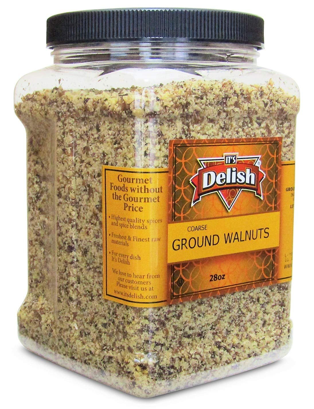 Ground Walnuts 28 Oz Jumbo Jar