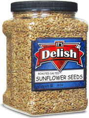 Roasted Salted Sunflower Seeds 38 Oz Jumbo Jar