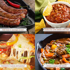 Dried Jalapeno Dices