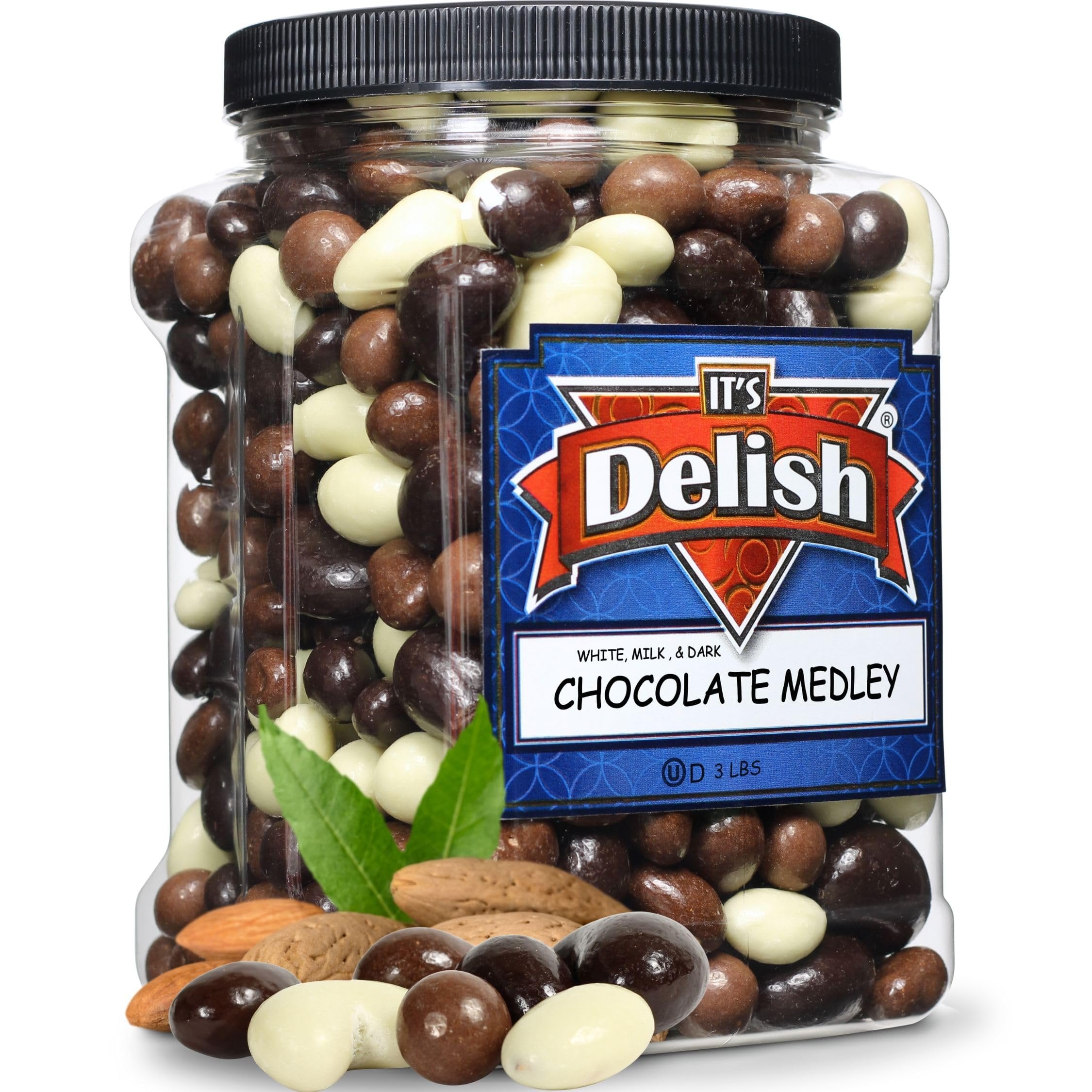 Chocolate Bridge Mix Medley 3 LBS Jumbo Container