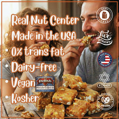 Gourmet Macadamia Brittle 6 LBS Bulk Box