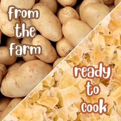 Dehydrated Potato Dices 20 Oz JumboContainer