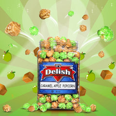 Caramel Apple Popcorn Mix , 16 OZ Jumbo Container
