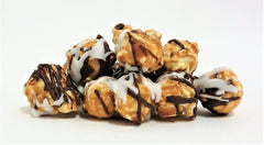 Chocolate Zigzag Popcorn 16 Oz Jumbo Container