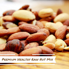 Raw Mixed Nuts No Peanuts  2 lbs Jumbo Jar